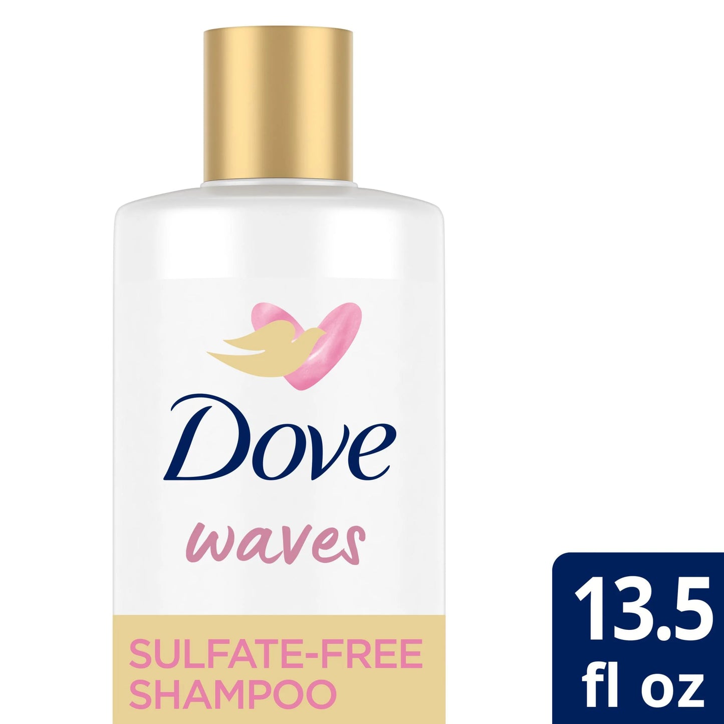 Love Your Waves Sulfate-Free Shampoo Hydrated Waves, 13.5 Oz