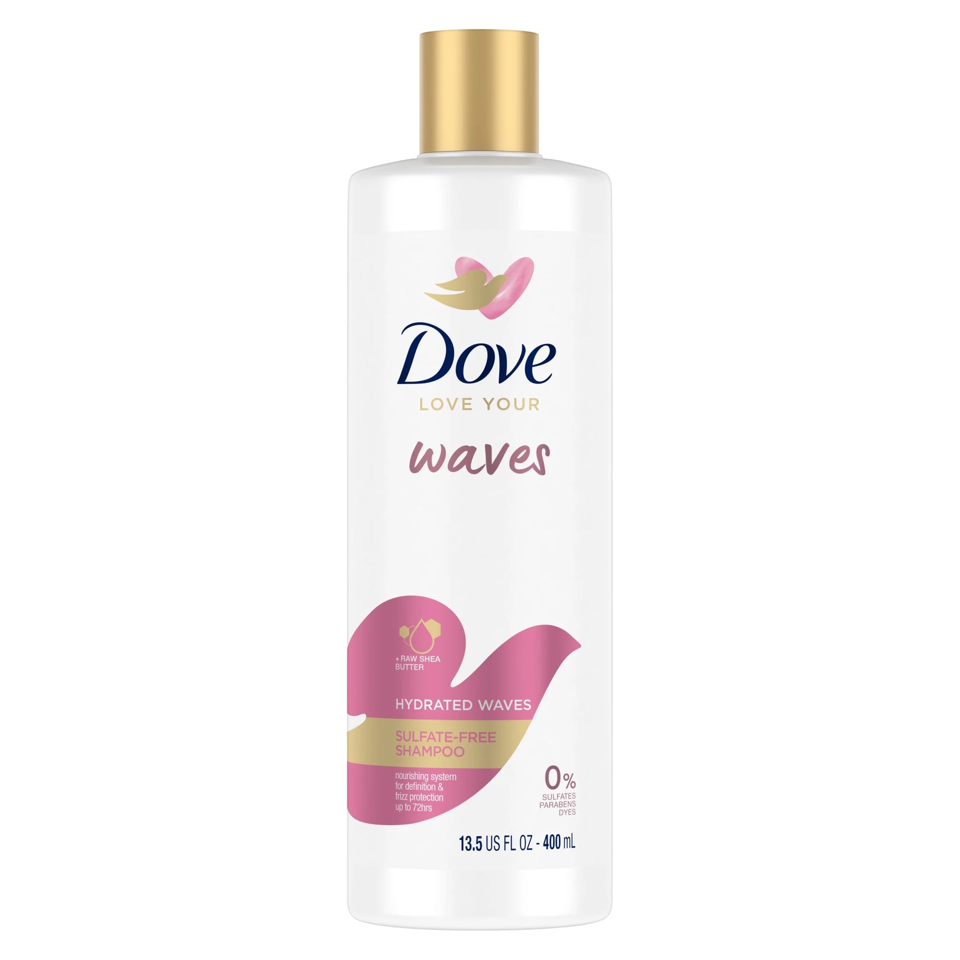 Love Your Waves Sulfate-Free Shampoo Hydrated Waves, 13.5 Oz